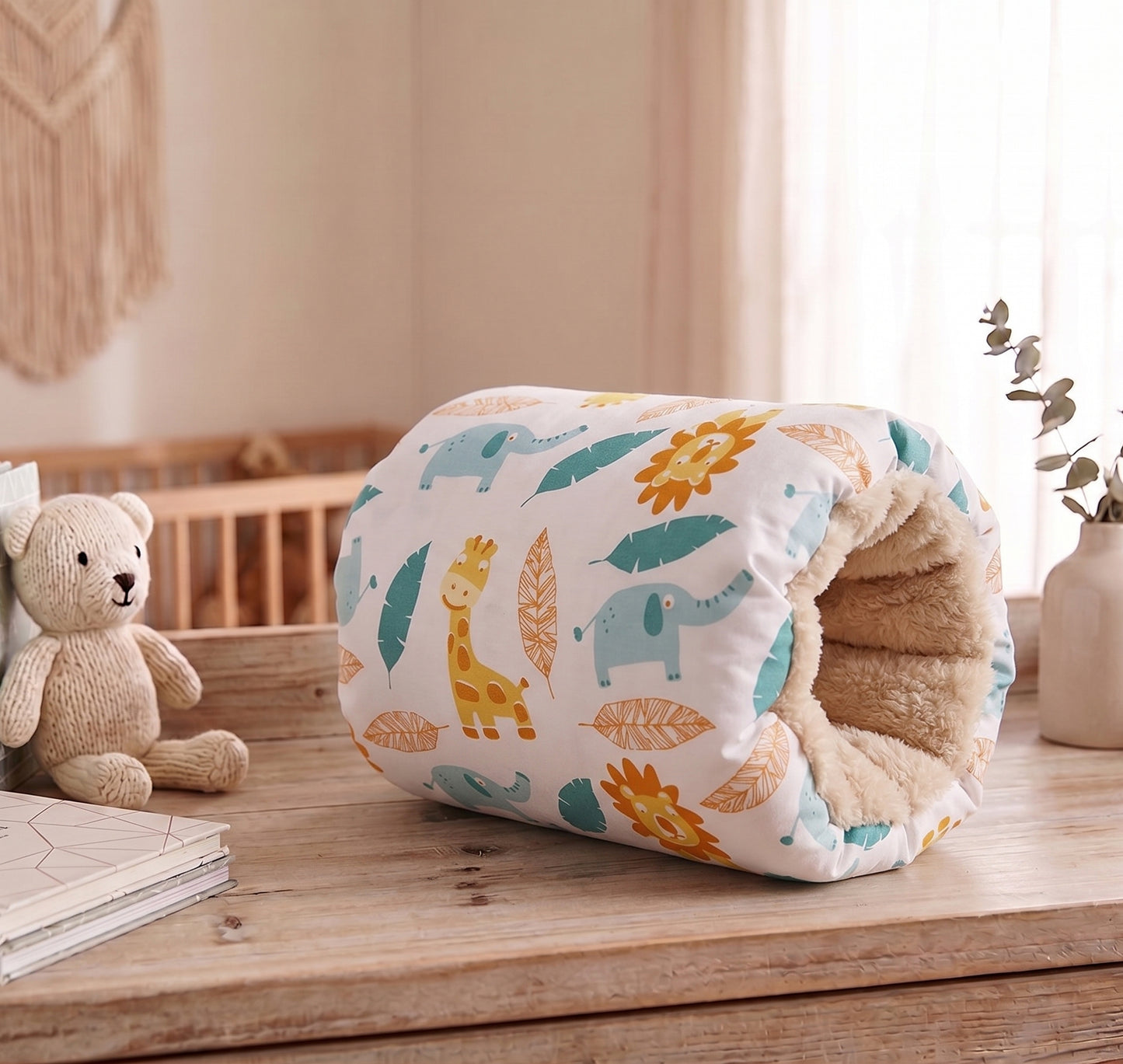Adjustable Baby Nursing Arm Pillow - Cotton Breastfeeding Support Cushion