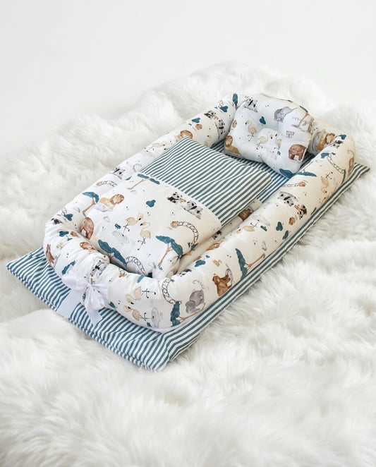 Bionic Baby Nest – Portable Newborn Lounger for Supervised Rest