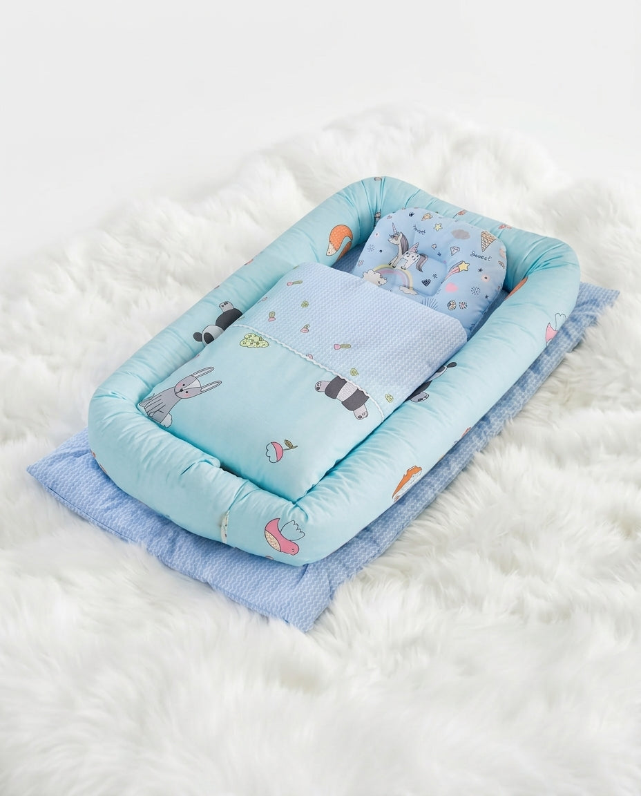 Bionic Baby Nest – Portable Newborn Lounger for Supervised Rest