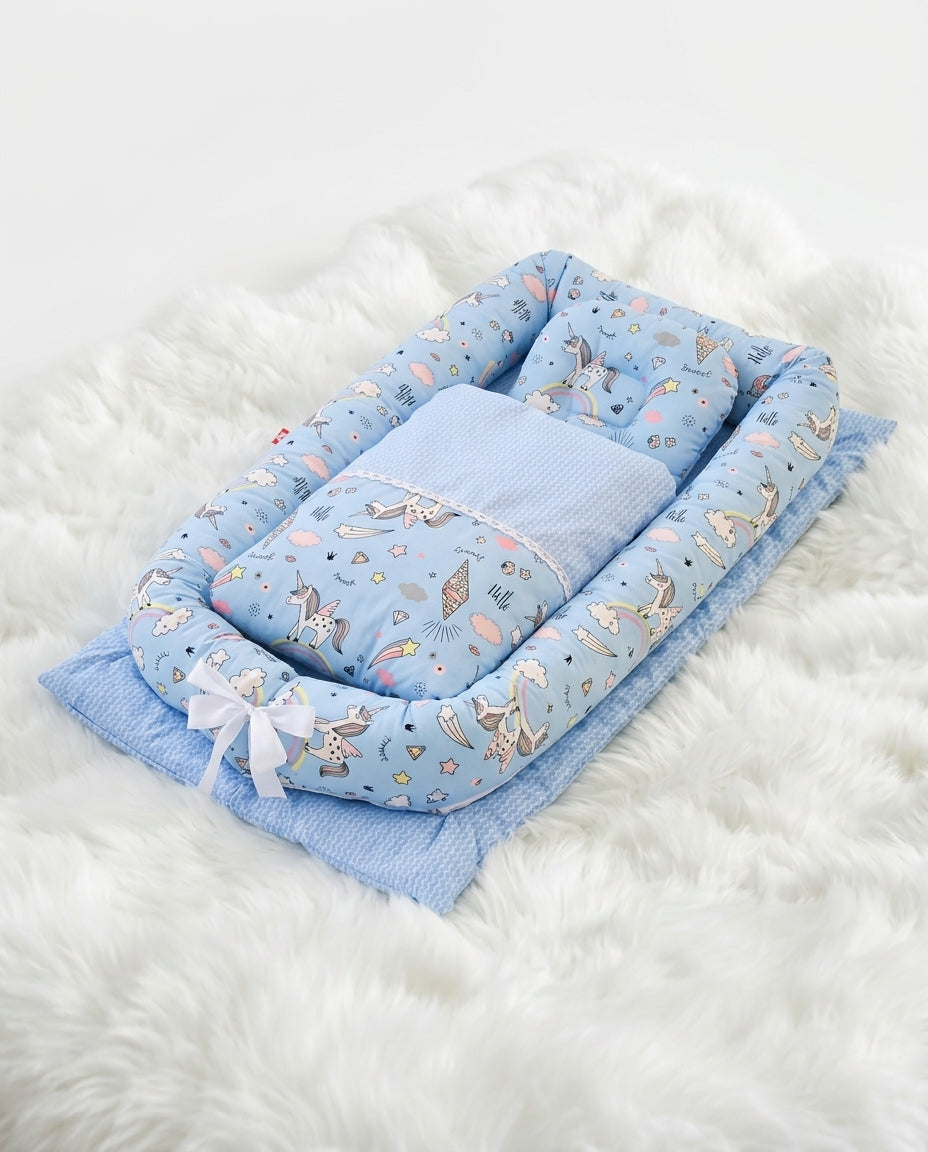 Bionic Baby Nest – Portable Newborn Lounger for Supervised Rest
