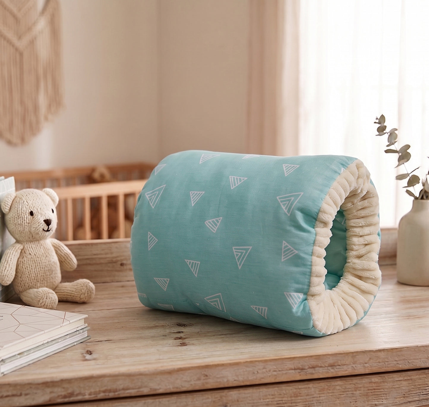 Adjustable Baby Nursing Arm Pillow - Cotton Breastfeeding Support Cushion