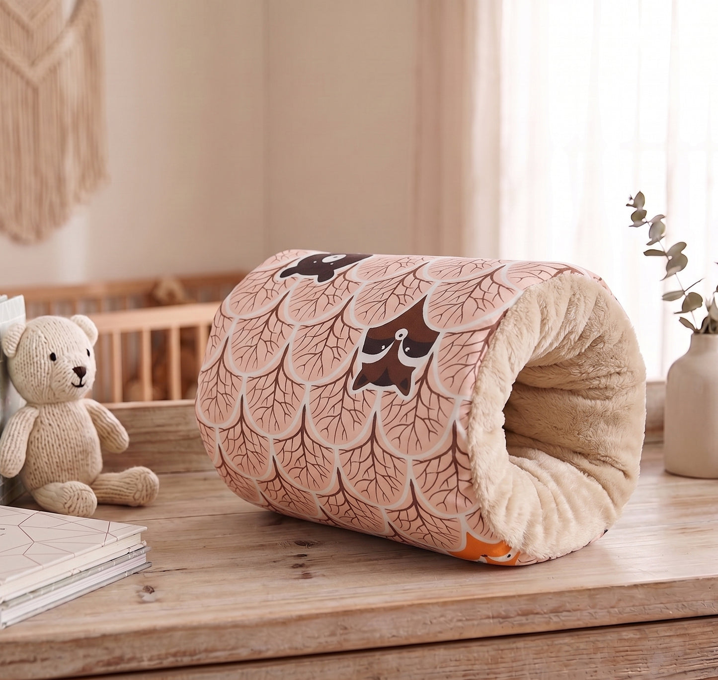 Adjustable Baby Nursing Arm Pillow - Cotton Breastfeeding Support Cushion