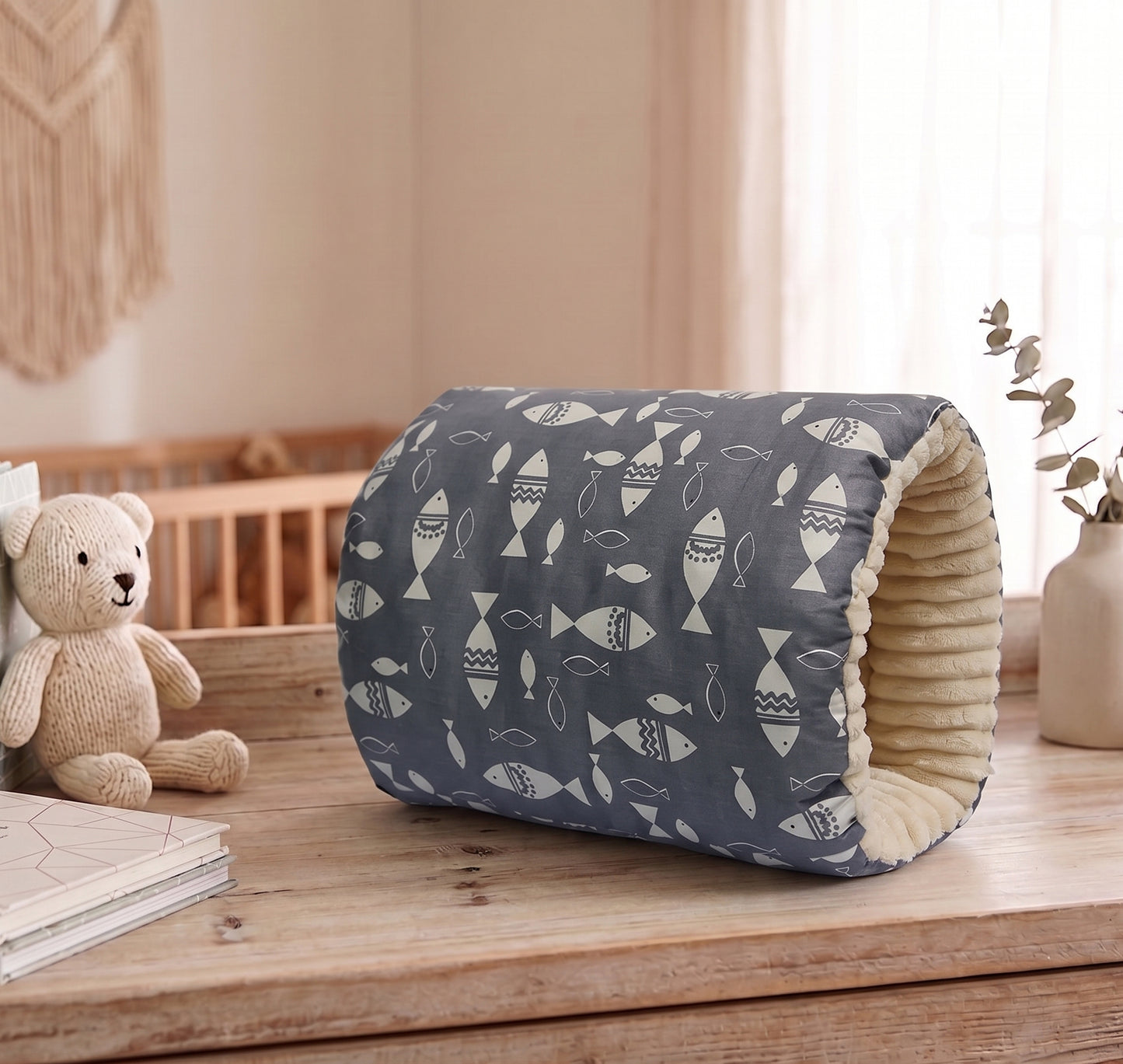 Adjustable Baby Nursing Arm Pillow - Cotton Breastfeeding Support Cushion