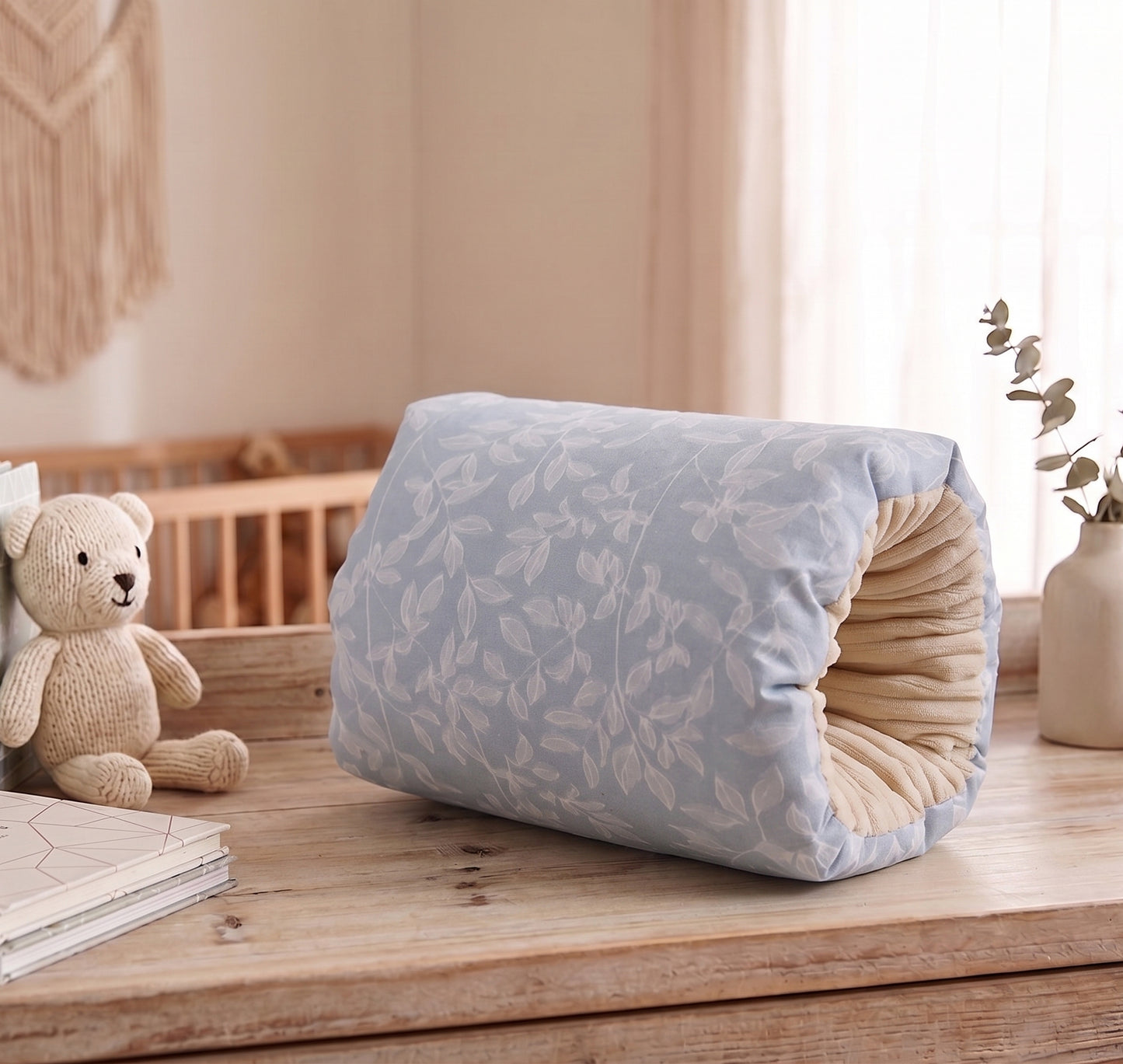 Adjustable Baby Nursing Arm Pillow - Cotton Breastfeeding Support Cushion
