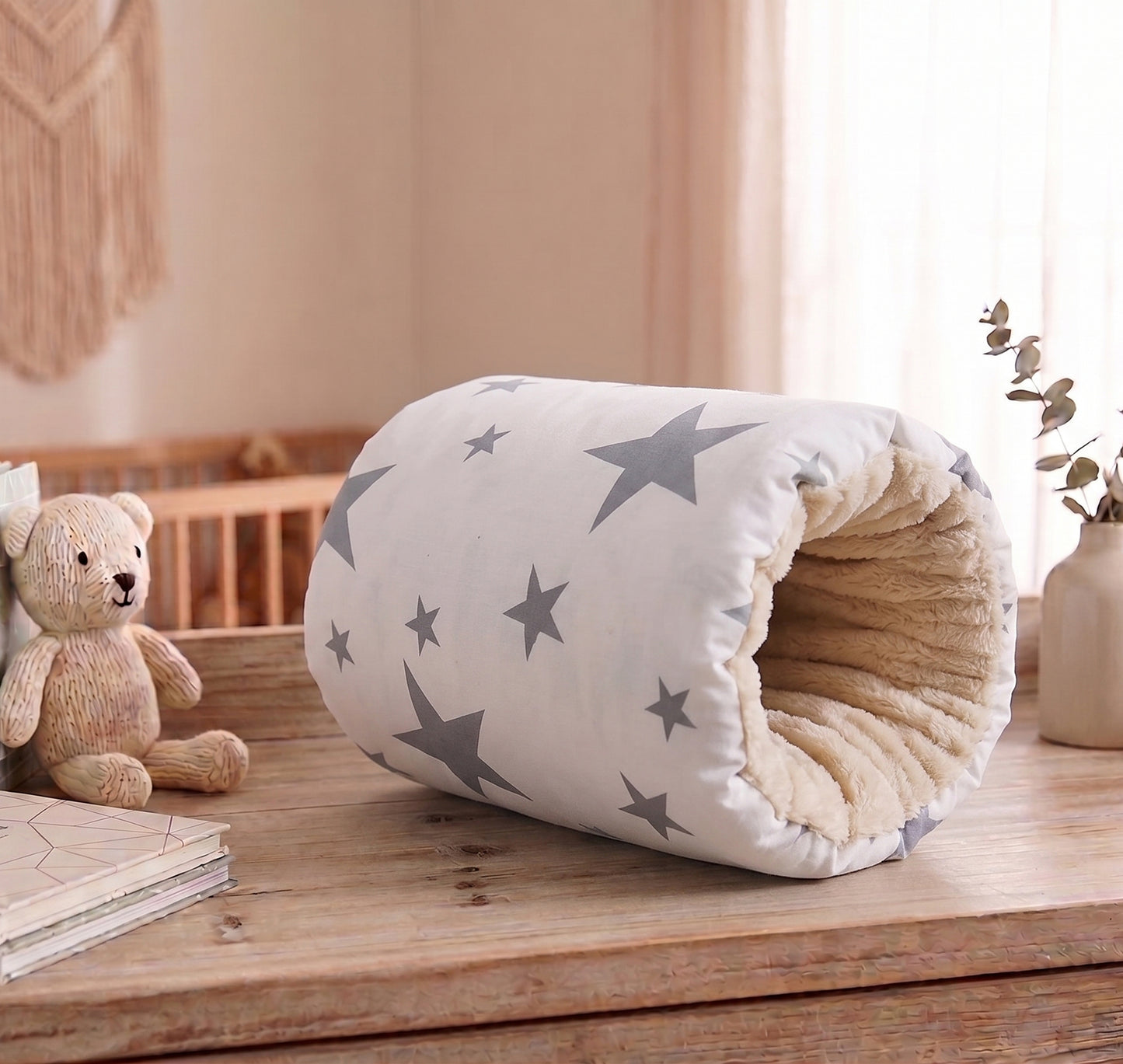 Adjustable Baby Nursing Arm Pillow - Cotton Breastfeeding Support Cushion