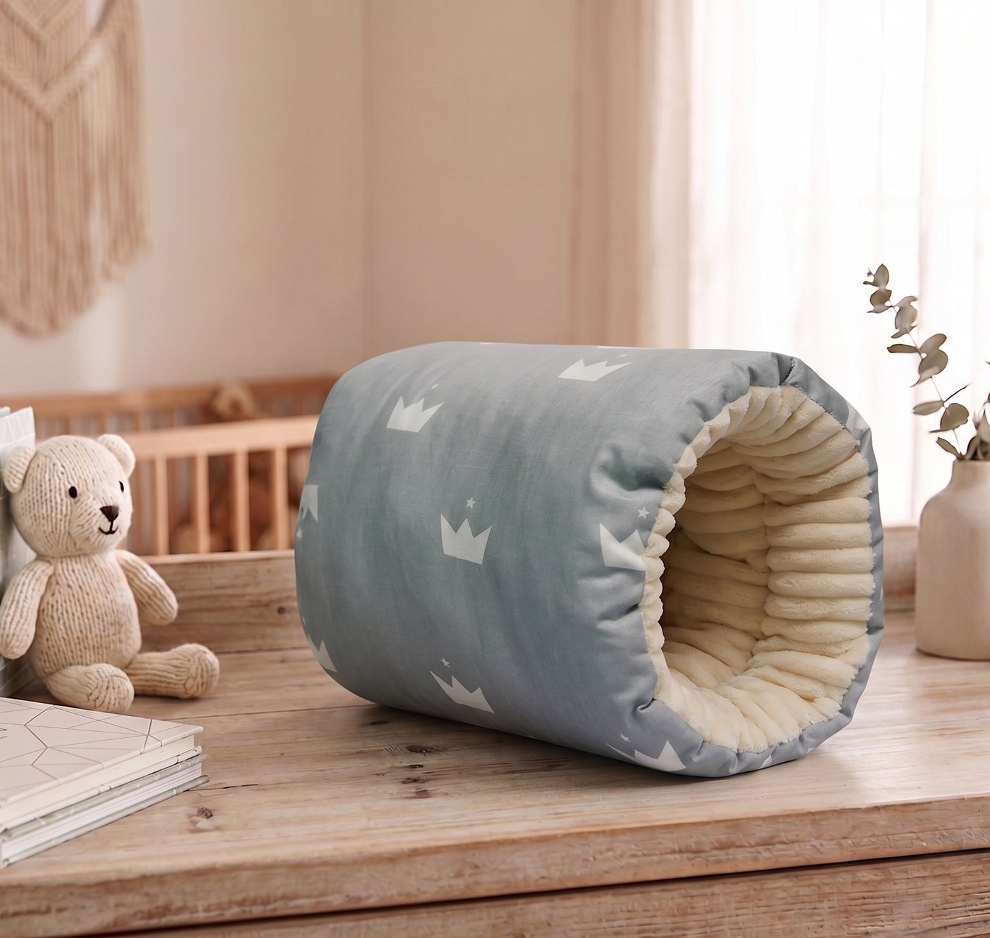 Adjustable Baby Nursing Arm Pillow - Cotton Breastfeeding Support Cushion