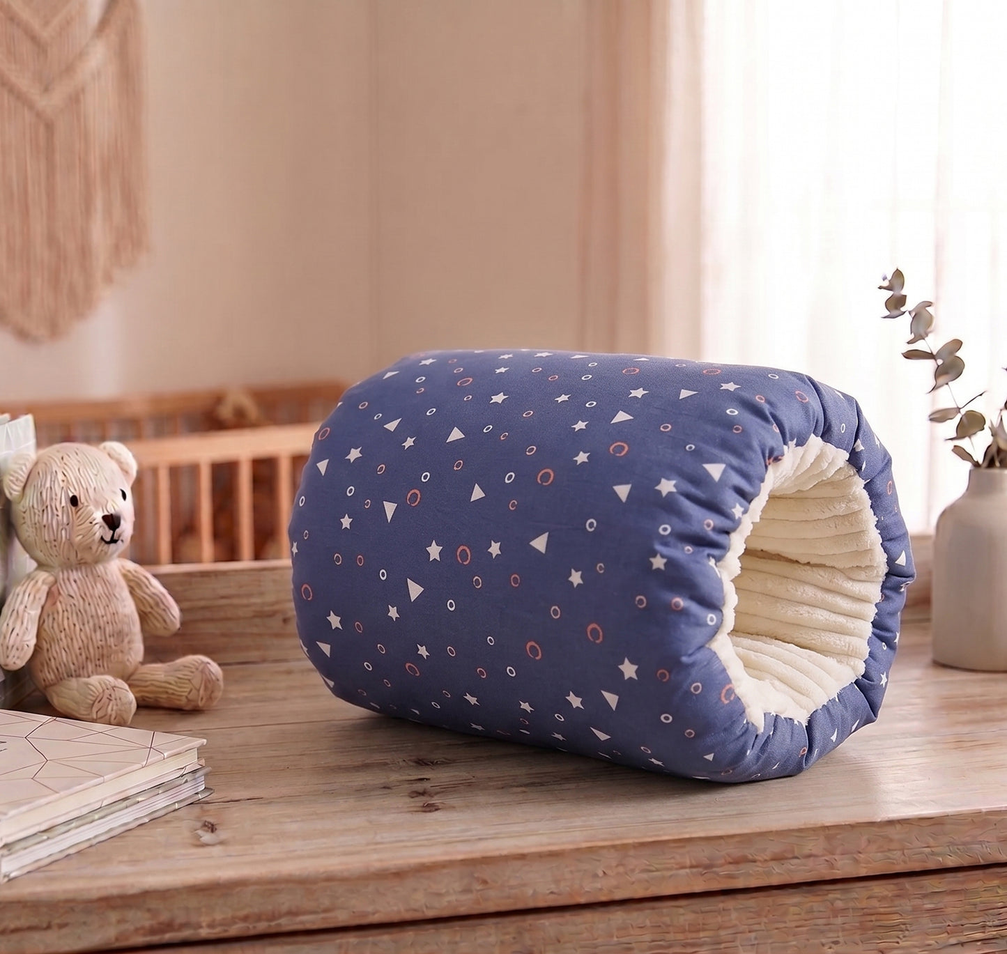 Adjustable Baby Nursing Arm Pillow - Cotton Breastfeeding Support Cushion