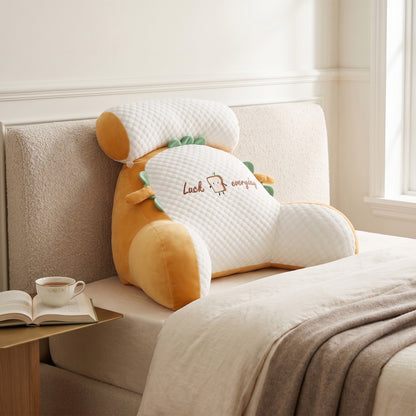 Cozy Backrest Reading Pillow - Cushioned Arm Support for Nursing & Relaxing