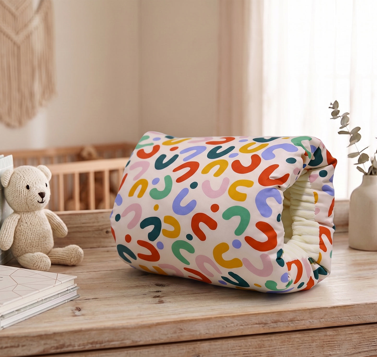 Adjustable Baby Nursing Arm Pillow - Cotton Breastfeeding Support Cushion