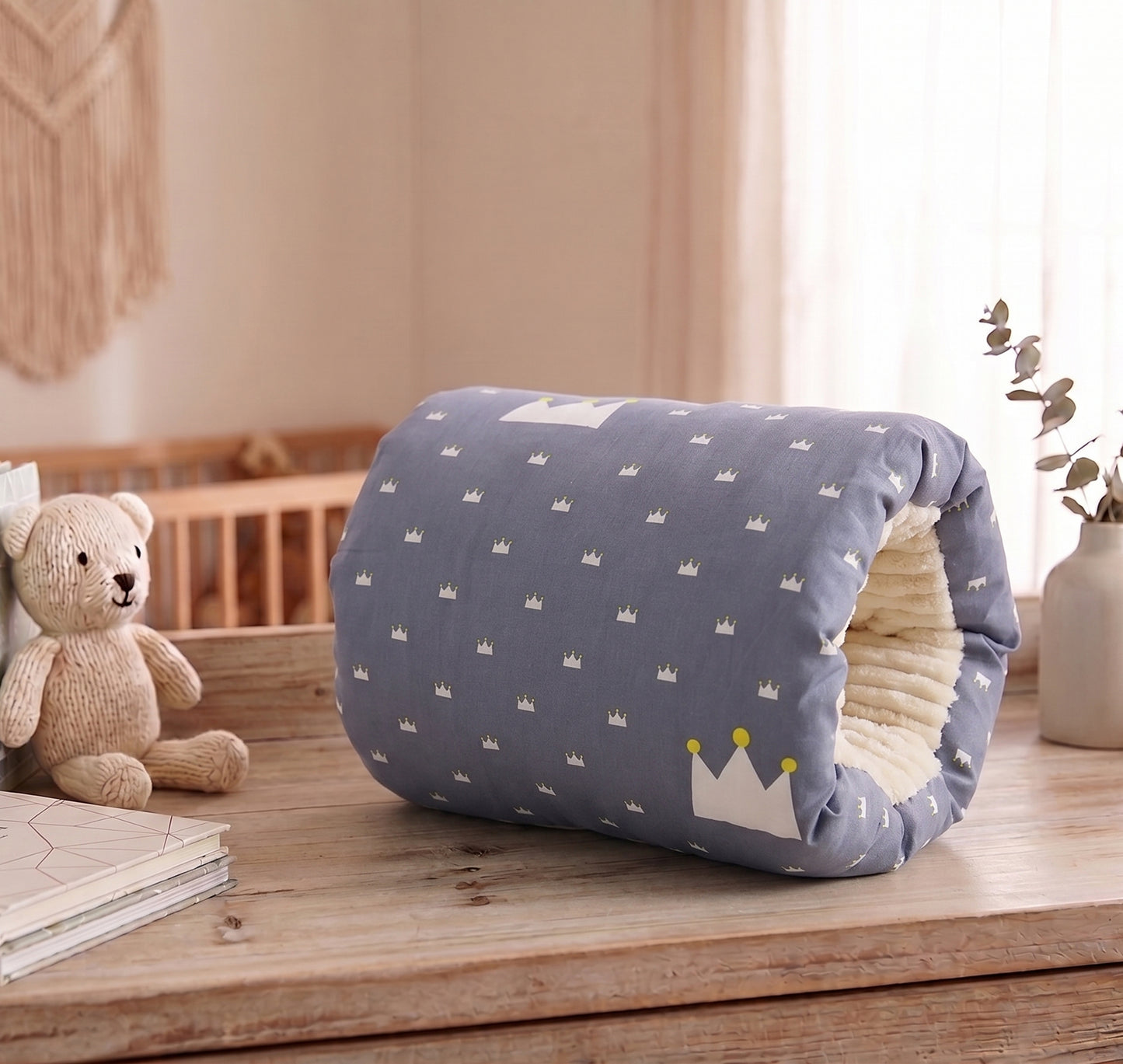 Adjustable Baby Nursing Arm Pillow - Cotton Breastfeeding Support Cushion